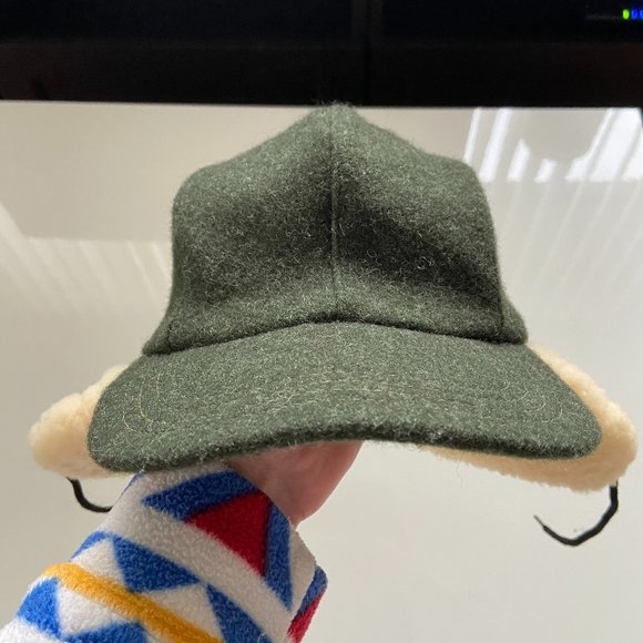 Filson Other - CC Filson Double Mackinaw Wool Cap Mens XL Green Ear Flap Winter Hat